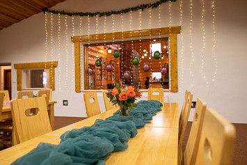 Kravín Záhrobí - interiér a výzdoba